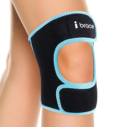 i BRACE Compression Adjustable Knee Brace, Dual Patella Tendon Support Strap for Pain Relief, Arthritis, Tendonitis, ACL, ...