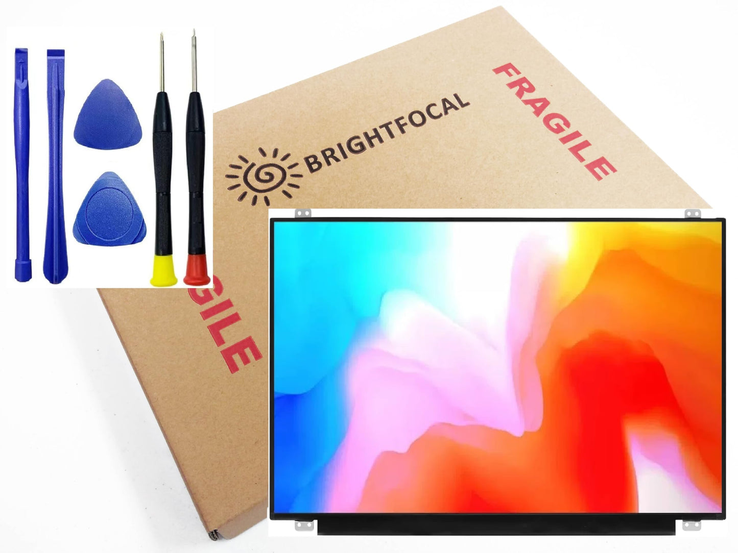 Brightfocal New Screen Replacement For Lenov O Thinkpad T450 T450S 14.0  Full-Hd Fhd 1920 X 1080 1080P Led Lcd Screen Display Ma