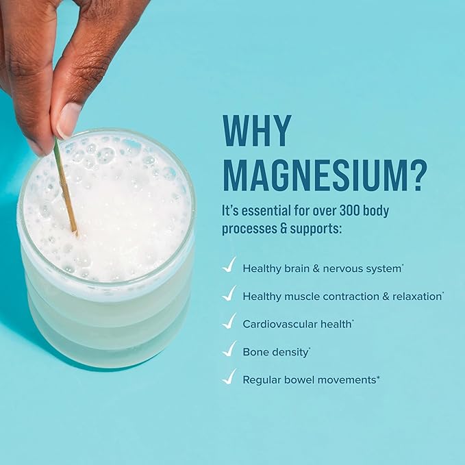 Natural Vitality Calm, Magnesium Citrate Supplement, Anti-Stress Drink Mix Powder, Gluten Free, Vegan, & Non-GMO, Raspberry Lemon, 16 oz
