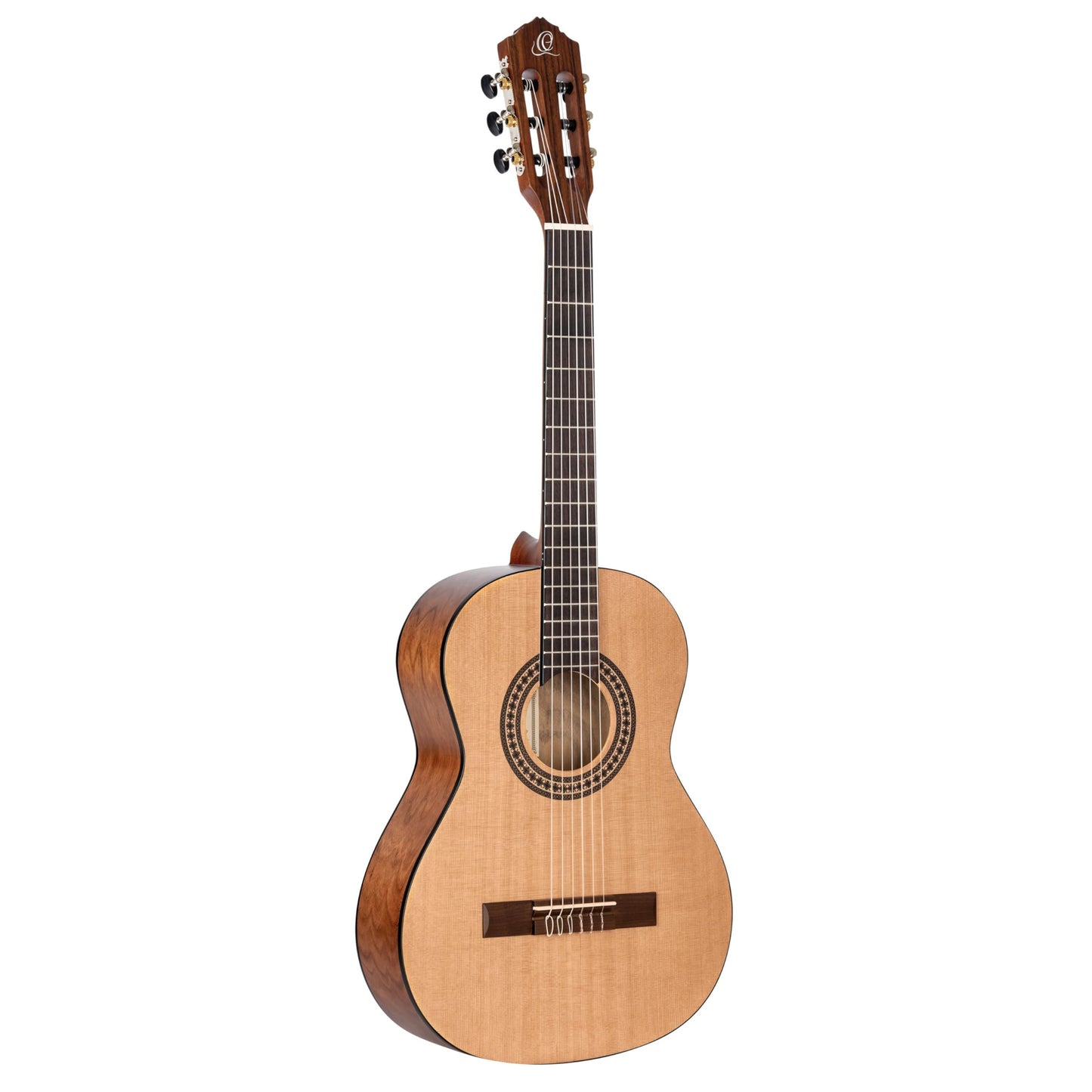 Ortega Guitars 6 String Student Series 3/4 Size Nylon Classical Guitar, Right (Rstc5M-3/4)