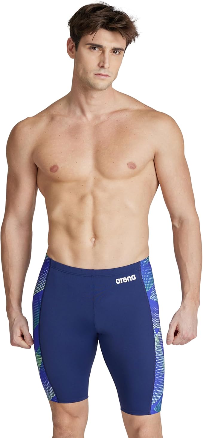 Arena Boys Arena Performance Boys' Halftone Swim Jammer Athletic Swimwear Professional Swimsuit
