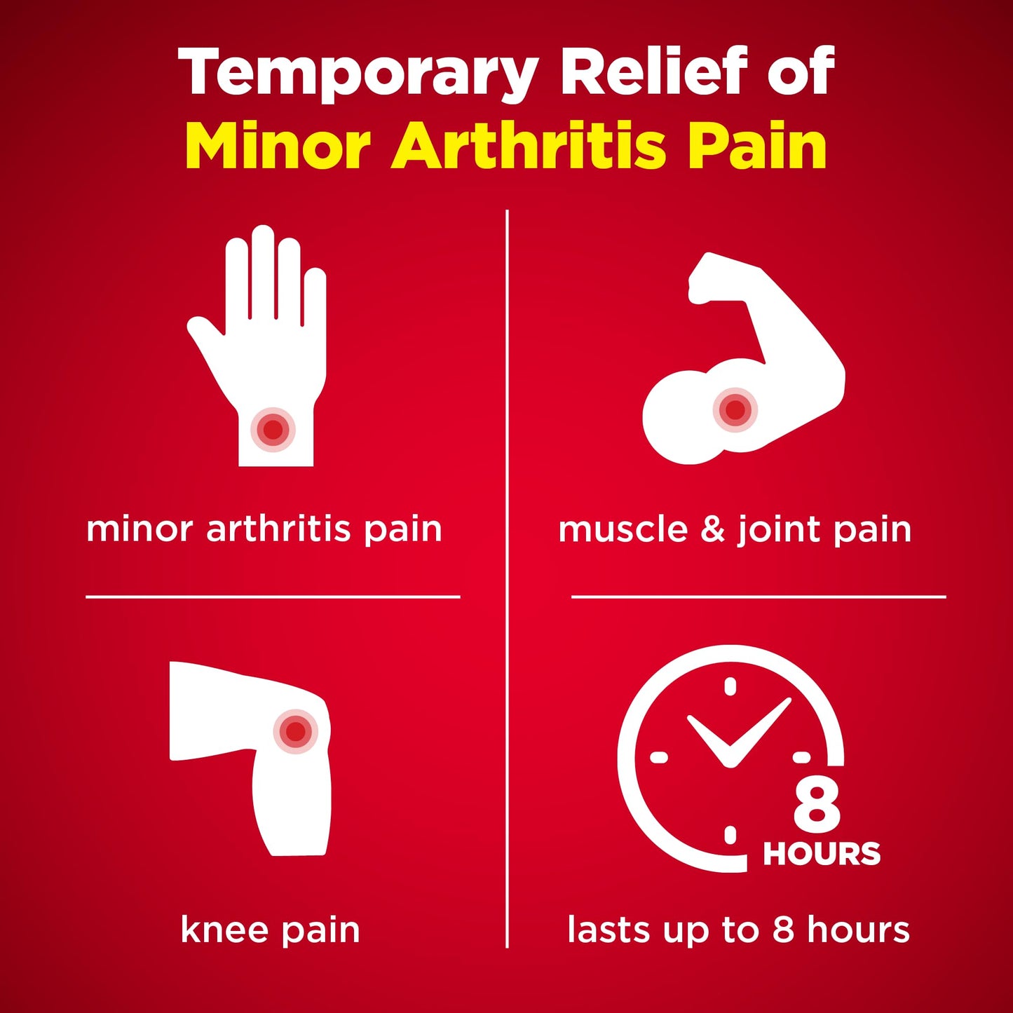 Amazon Basic Care Acetaminophen Extended-Release Tablets, 650 mg, Arthritis Pain, 400 Count
