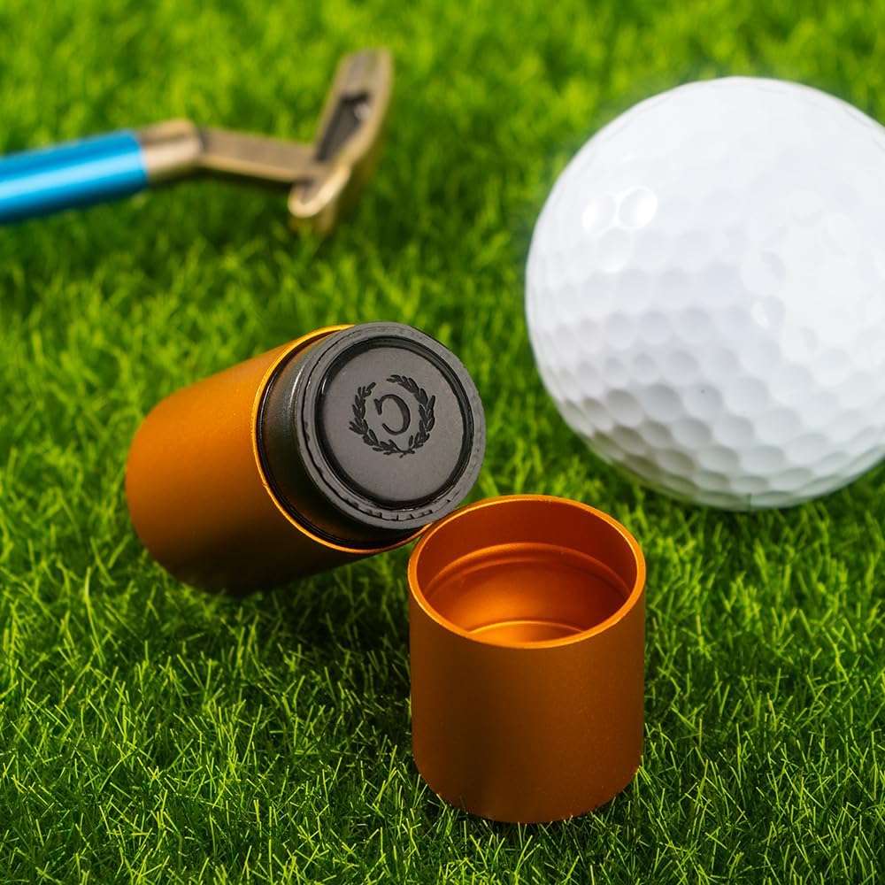 STAMTECH Custom Golf Ball Stamp - Personalized Golf Ball Stamp Markers with Monogram to Indentify Golf Balls, Add a Personal Touch to Your Golf Game(Green)