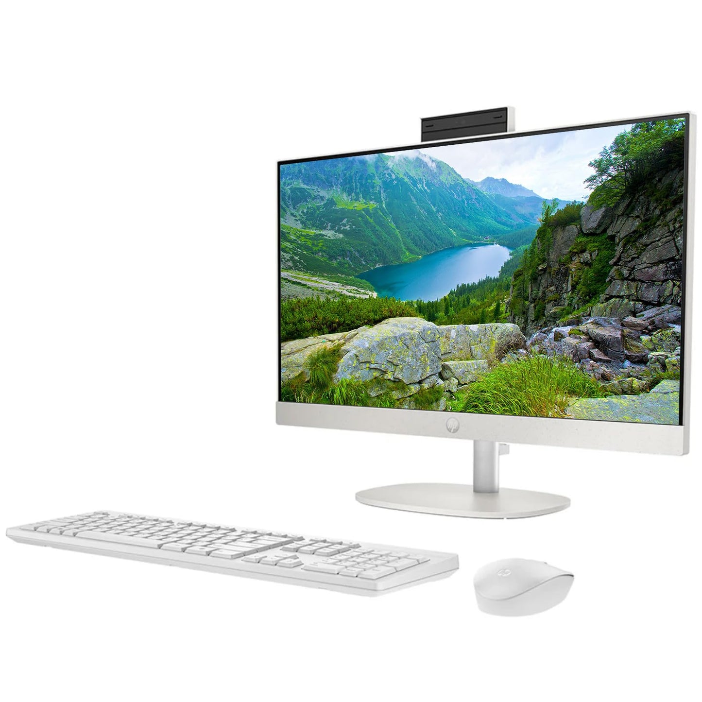 Hp 27 All-In-One Desktop Computer, Fhd Ips Display, 12-Core Intel Core Ultra 7-155U Processor, 32Gb Ddr5, 1Tb Ssd, Wi-Fi 6, Hdmi
