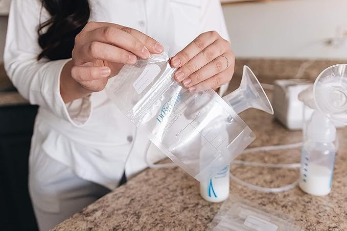 Dr. Brown’s Natural Flow MilkSPA Breastmilk and Bottle Warmer + Breastmilk Storage Bags, 100 Count