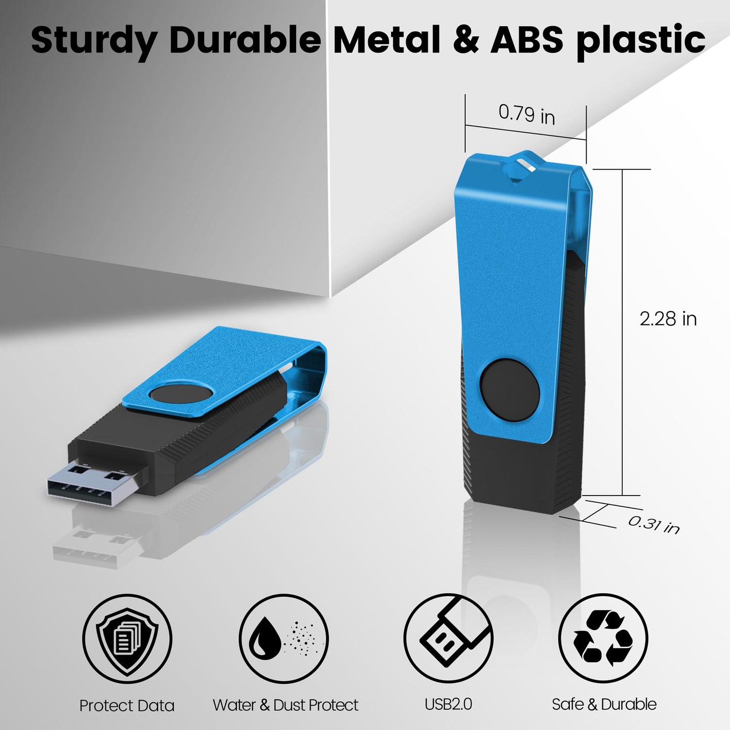 Usb Flash Drives 20 Pack 2Gb Flash Drive Agecash Usb 2.0 Thumb Drives Swivel Zip Jump Drive Mulitpack Flashdrive Memory Stick Pe