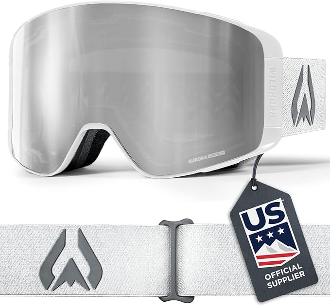 Wildhorn Pipeline Ski Goggles Men Women OTG Anti-FogScratch Snowboard Goggles-US Ski Team Official Supplier-100% UV Swap Lens