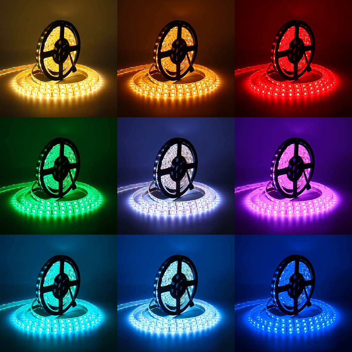Supernight Rgb Led Light Strip Remote Controller, 44 Key Ir Remote, Model Sc-036, For Smd 5050 3528 Rope Lights, Brass Material