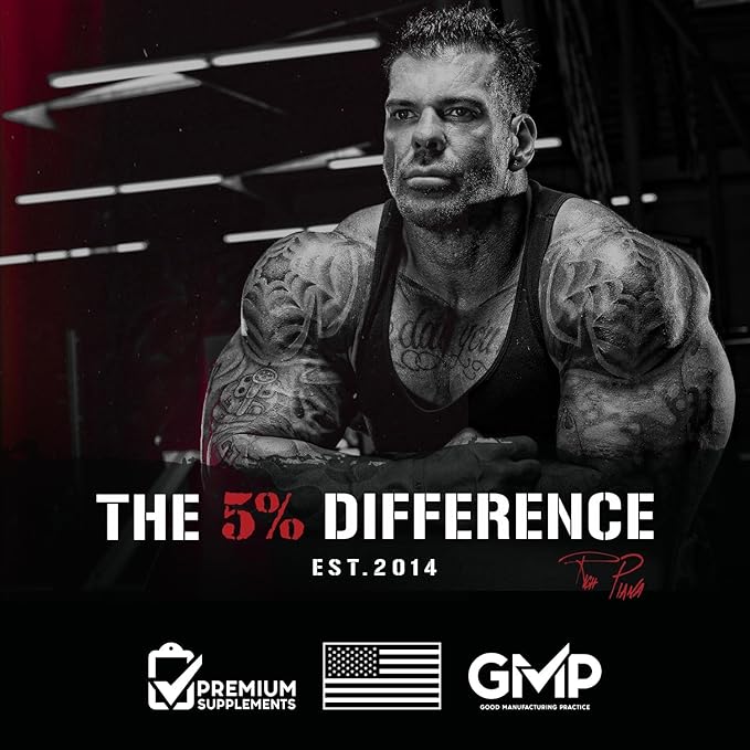 5% Nutrition FullAF Pre-Workout | Stim-Free with Massive Pumps | L-Citrulline, L-Taurine, Nitrosigine, GlycerSize (Beach Blast)
