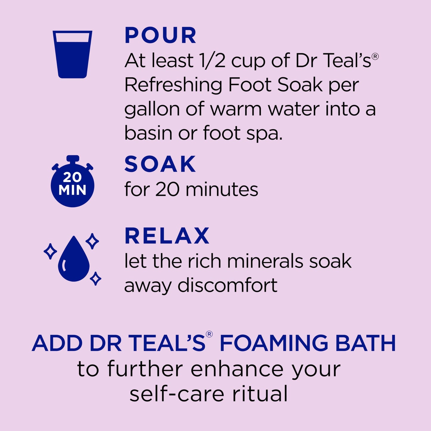 Dr Teal's Foaming Bath, Soothe & Sleep 34 oz (Pack of 5)