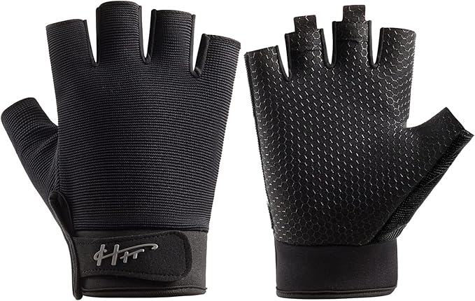 SUJAYU Fingerless Gloves - Multipurpose Water & Sports Gloves for Fishing, Sailing, Rowing, Kayaking & More - Men & Women