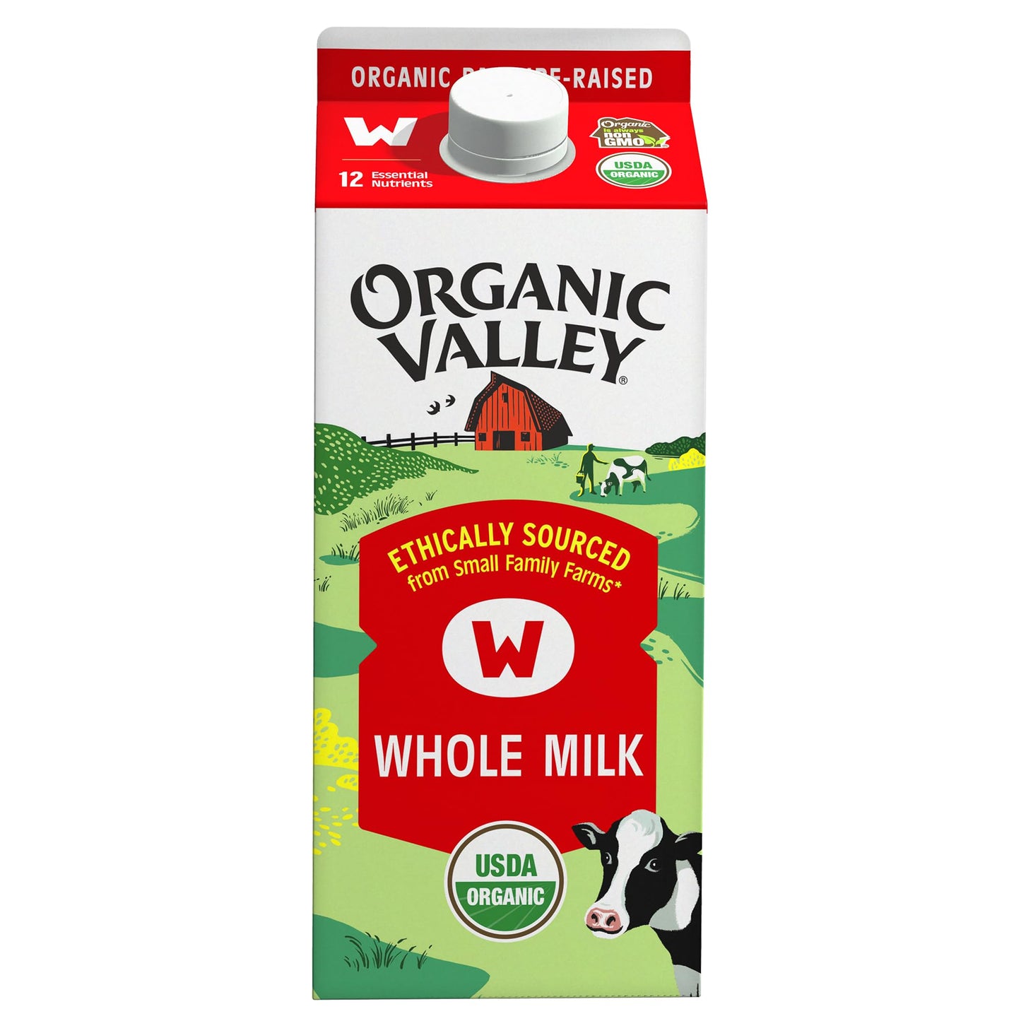 Whole Homo Milk Half Gallon Crate NY Fresh