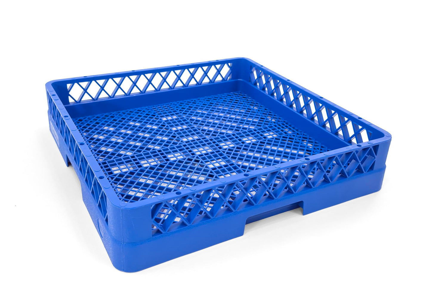 Farag Janitorial Flatware Rack for Commercial Dishwasher | Full Size Combination | Polypropylene | Blue