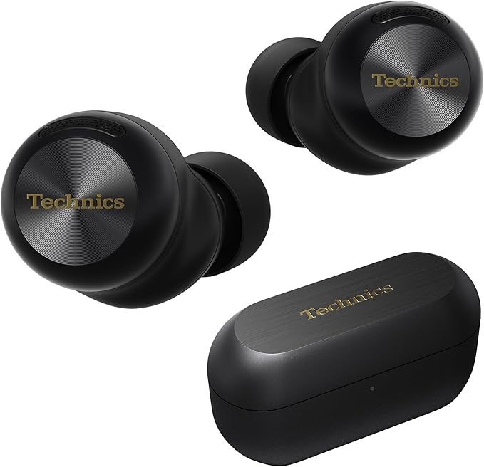 Technics Reference Class Hi-Fi Wireless Earbuds, Dolby Atmos, Head Tracking, Adaptive Noise Cancelling, 3 Device Multipoin...