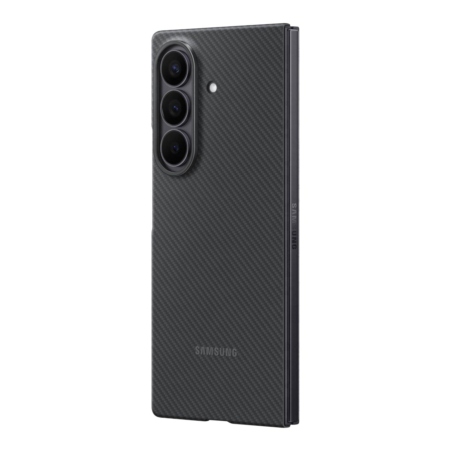 Samsung Galaxy Z Fold7 Official Carbon Shield Phone Case, Sleek, Tough, Durable, Ultraslim, Screen Protector, Us Version, Black