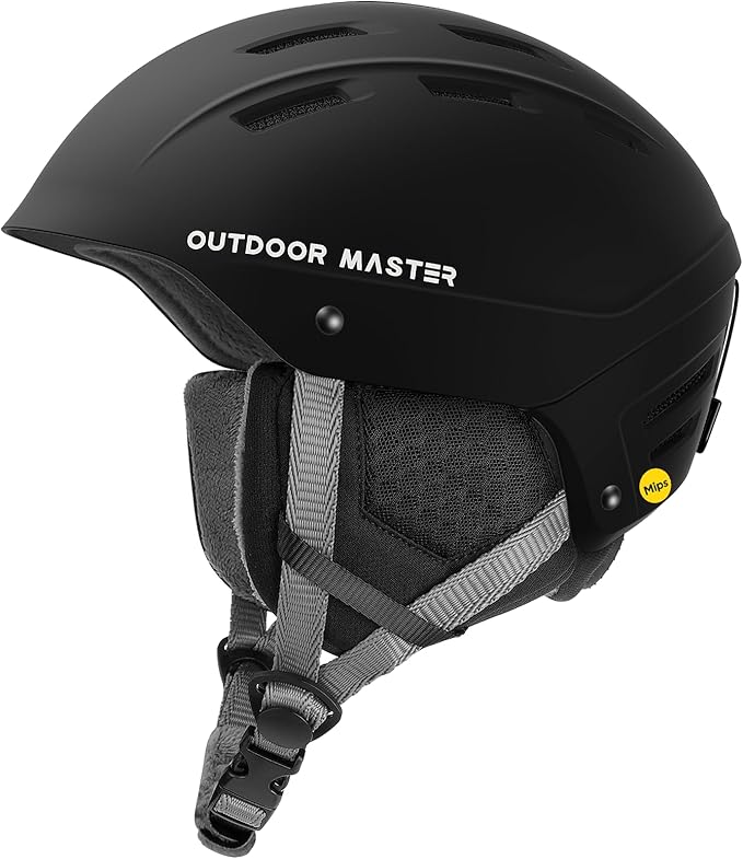 OutdoorMaster MIPS Ski Helmet - Kelvin II MIPS Snow Sport Helmet Snowboard Helmet for Men Women & Youth