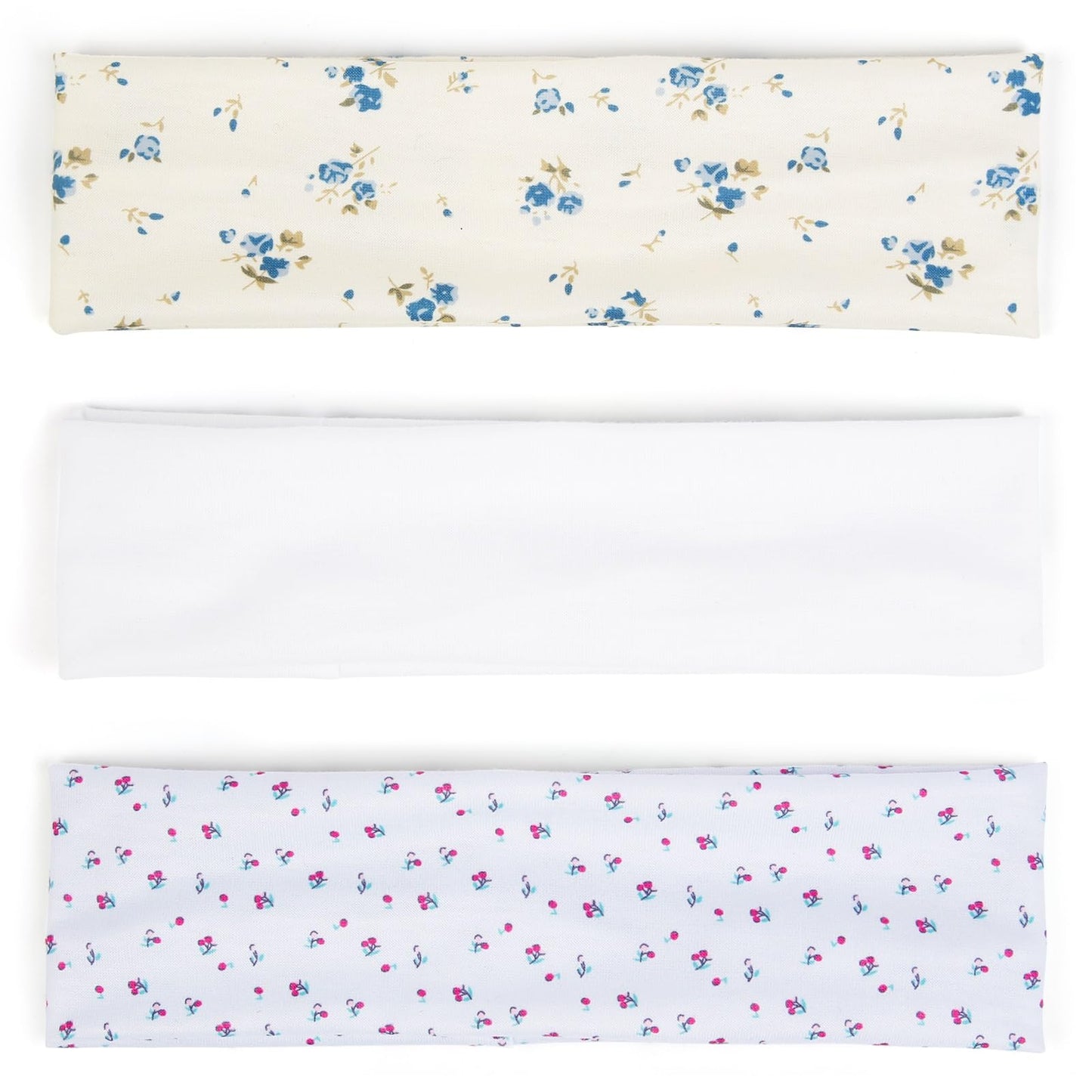 Headbands for Women Trendy Floral Print 2.5 Inches Thin Head Bands for Women Non Slip Thick Headband Fashion Hair Accessories