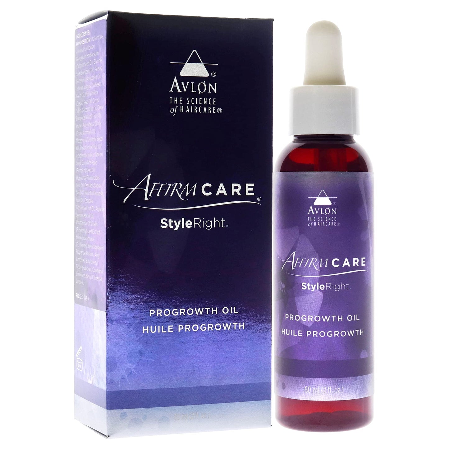 Avlon Affirm StyleRight Progrowth Oil Unisex 2 oz