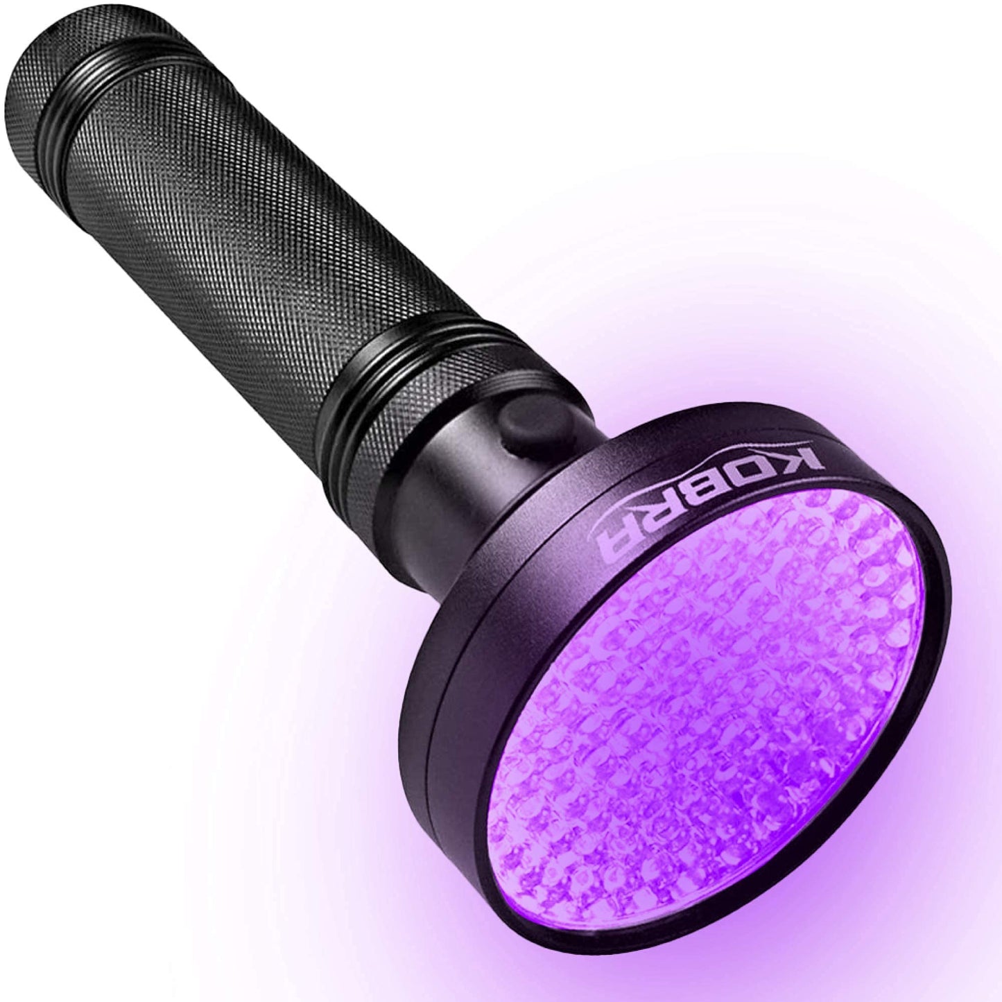 Kobra Black 100 Led Uv Flashlight - 18W Blacklight For Home Inspection, Pet Stains, And   Detection