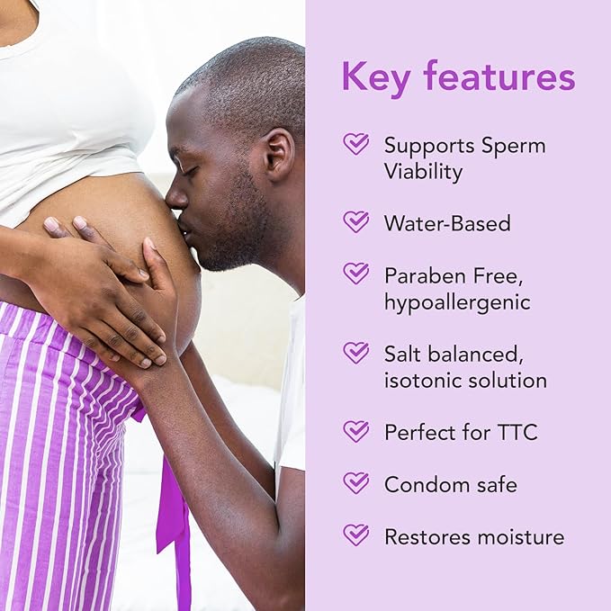 Premom Water Based Fertility Lubricant + Premom Multivitamin for Women - Prenatal Formula Vitamin Supplements