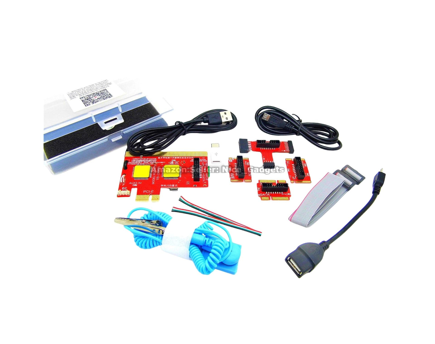 Lingvetron New V8 Pcie Usb Post Test Card Motherboard Diagnostic Tester Kit Unique Usb Diagnosis For Pc Laptop Server All In One