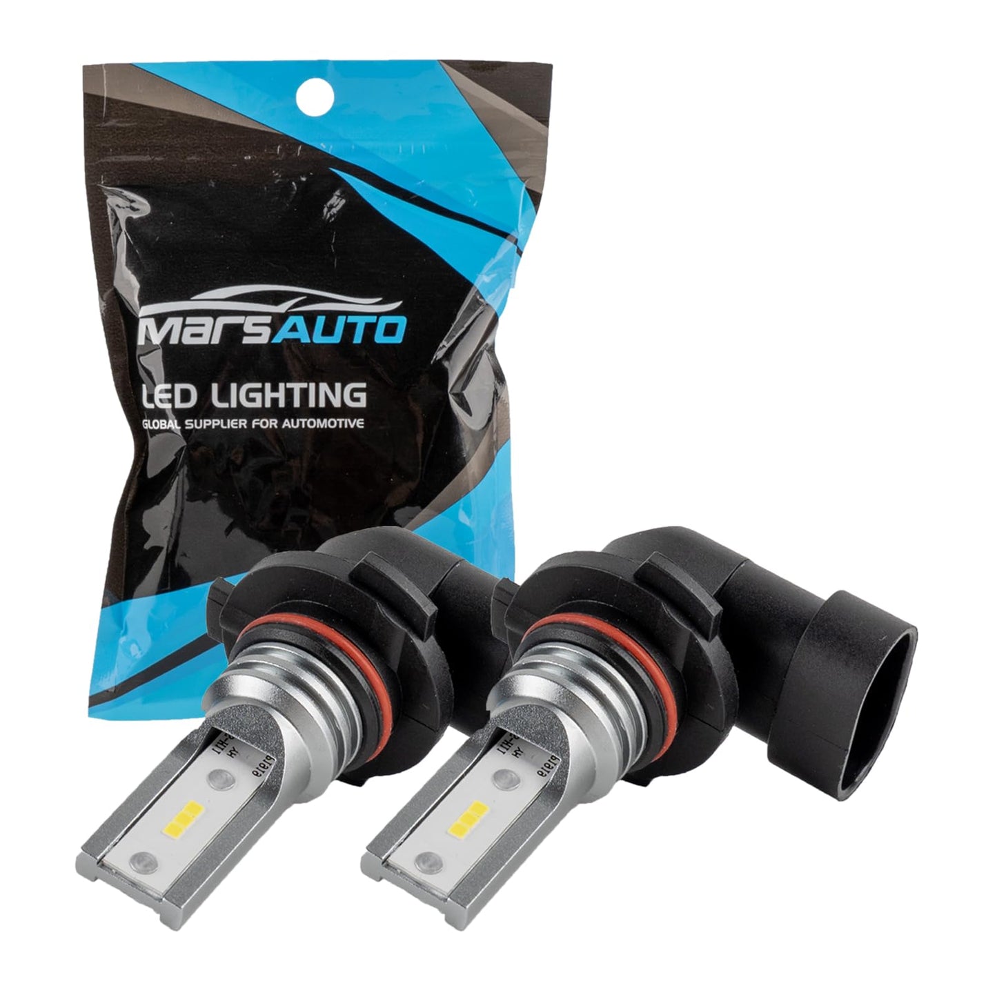 Marsauto H10 Fog Light Bulb 6000K Cool White  9145 Fog Lights With 10000Lm  360-Degree Lighting  Plug And Play (Pack Of 2)