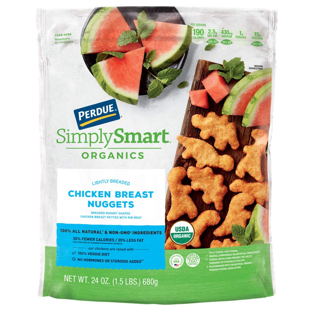 Perdue Organic Dino Chicken Nuggets, 24 oz