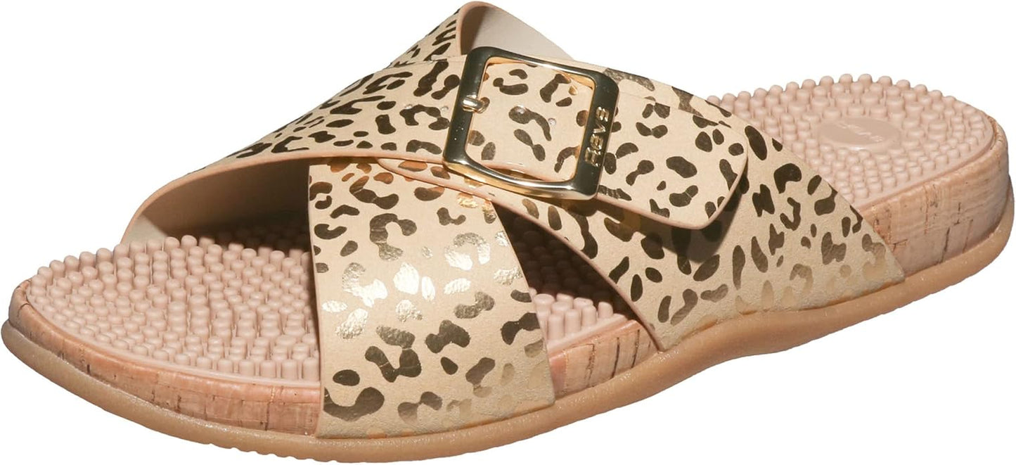 Revs Premium Reflexology Massage & Acupressure Sandals for Women. Vegan, Shock Absorbing, Cushion Sole with Orthotic Arch....
