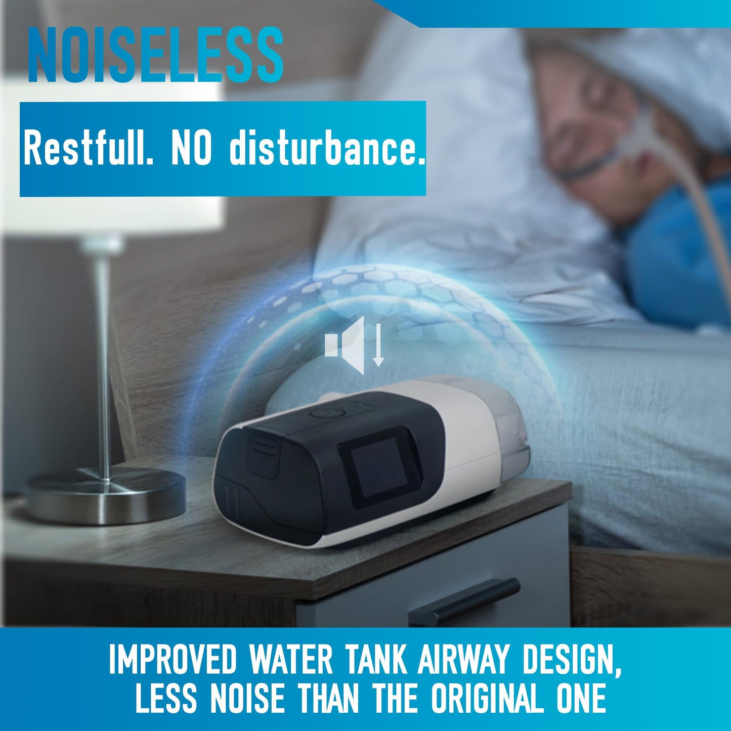2 Pack Enhanced Comfort Replacement Water Chambers for AirSense 11 and AirCurve 11 FSA or HSA Eligible Water Tanks Heated Humidifiers Replacement CPAP Supplies