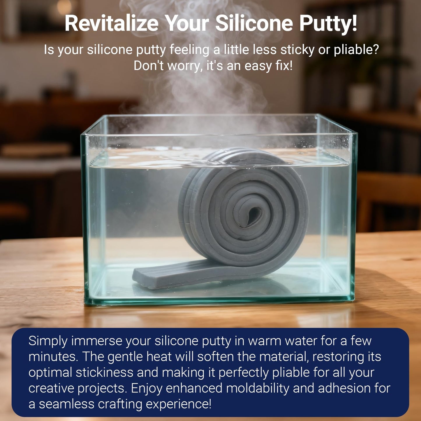 Leopong Moldable Waterproof Silicone Putty for Bathroom Wall & Pipe Gaps, Reusable & Pliable Repair Sealant (Light Grey)