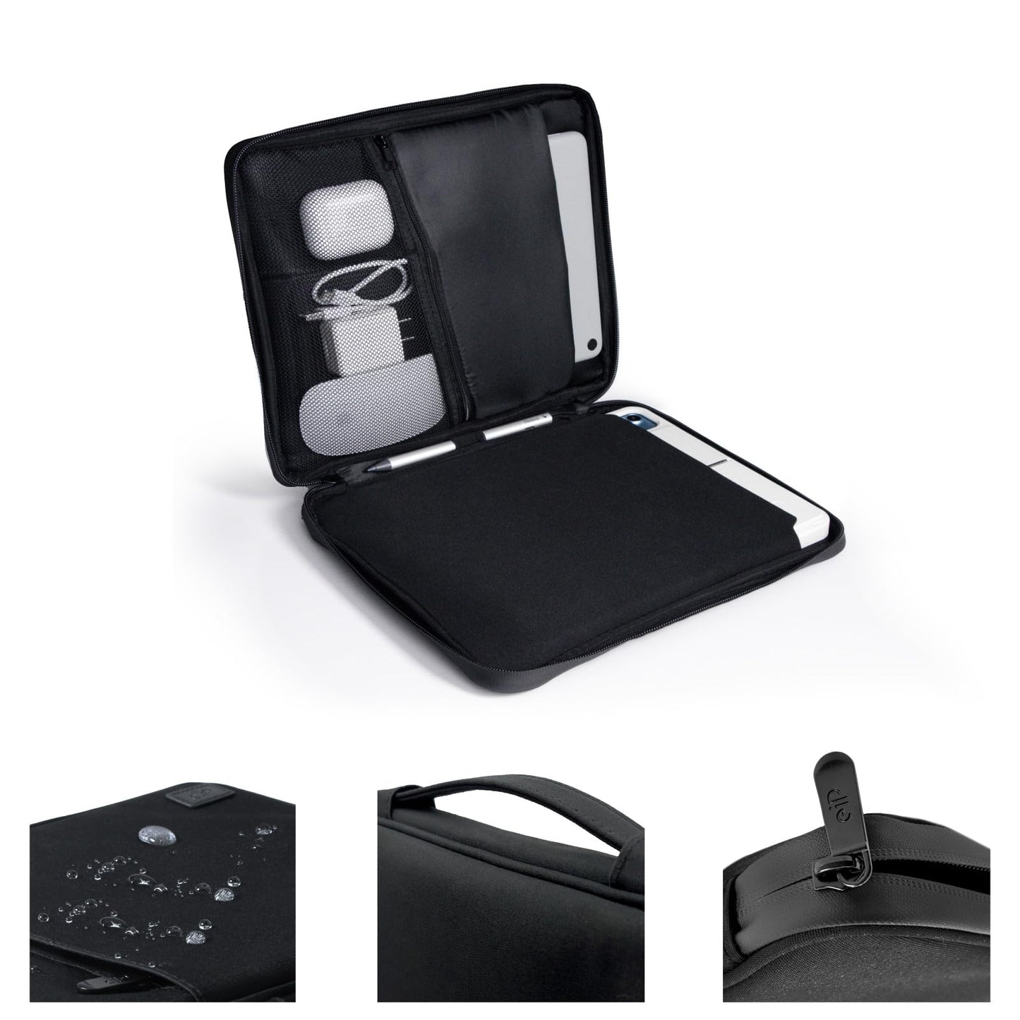 Eip 8-11 Inch Waterproof Slim Tablet Carring Case With Handle Sleeve Bag For Ipad Pro 11 Inch/Ipad 7/8/9 10.2 Inch/Ipad Air 5,4