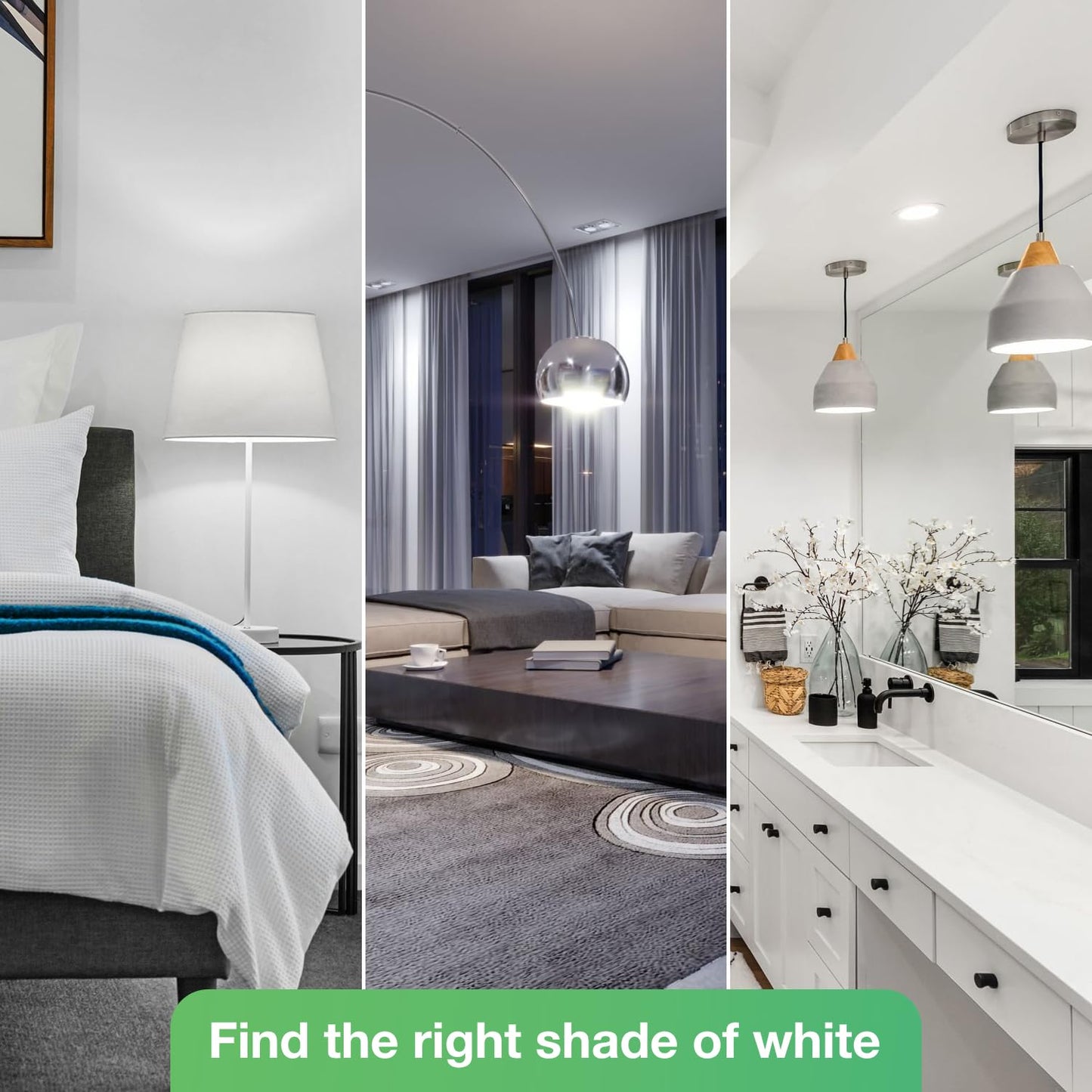DEGNJU LED Light Bulbs, 100 Watt Equivalent LED Bulbs A19, 5000K Daylight Light Bulb, 1500 Lumens, E26 Standard Base, Non-Dimmable, 13W Bright White LED Bulbs for Bedroom Home Office, 12 Pack