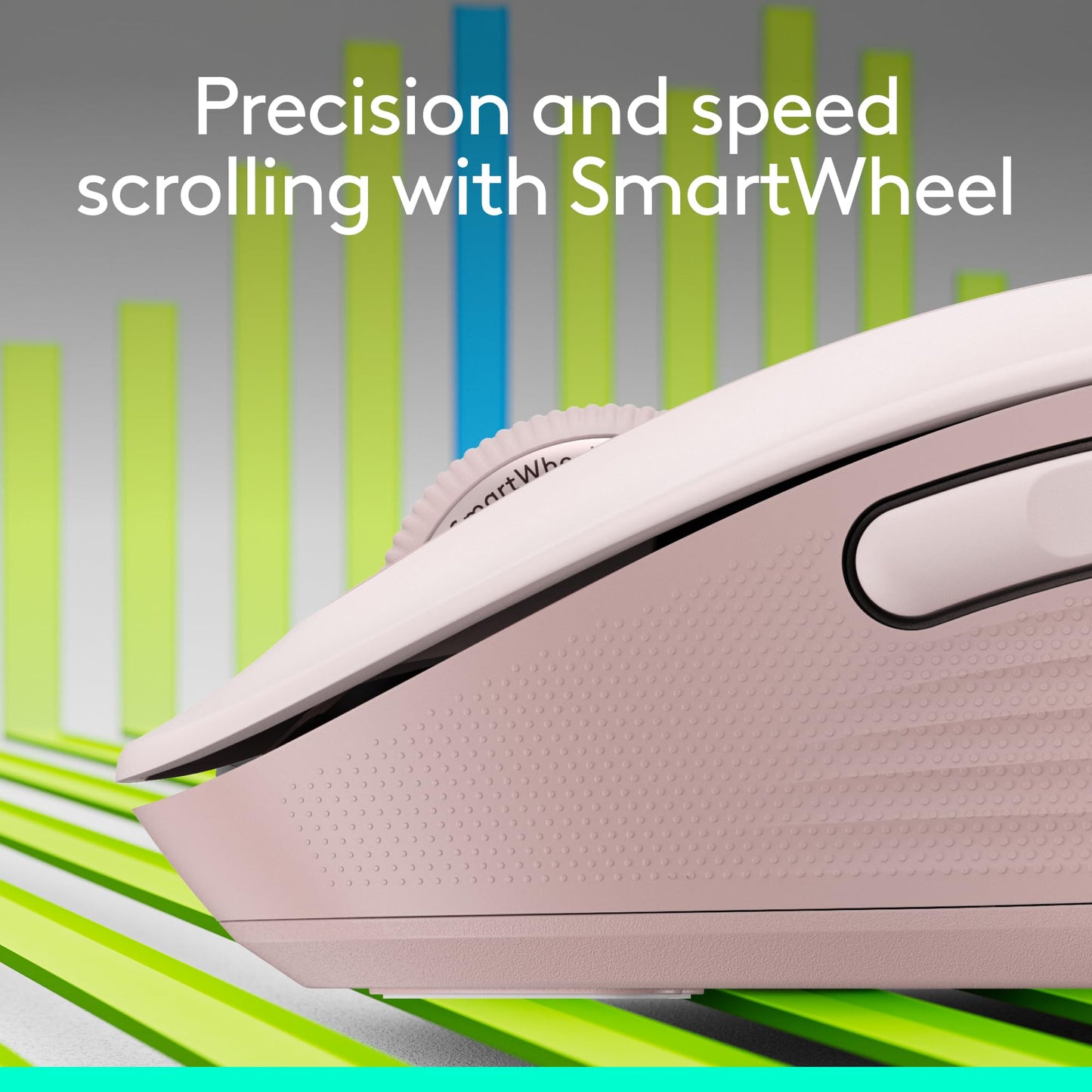 Logitech Wireless Mouse Signature M650- Small Hands, 2-Year Battery, Silent Clicks, Customizable Buttons, Bluetooth, Pc/Mac/Chro