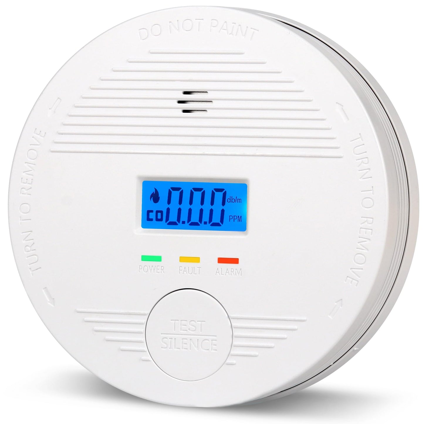 Interconnected Smoke and Carbon Monoxide Detector, 10-Year Battery Wireless Interlinked Smoke & CO Alarm with Dual Sensors, Home Fire & CO Safety Protection (1Pack)