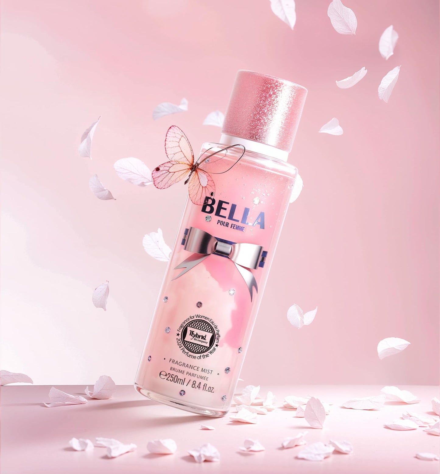 Hybrid & Company Women Bella Pour Femme Body Fragrance Mist Brume Parfumee 250Ml
