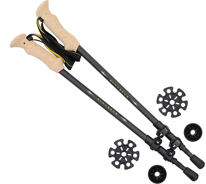 ALPS Mountaineering Alliance Trekking Poles, Set of 2, Black