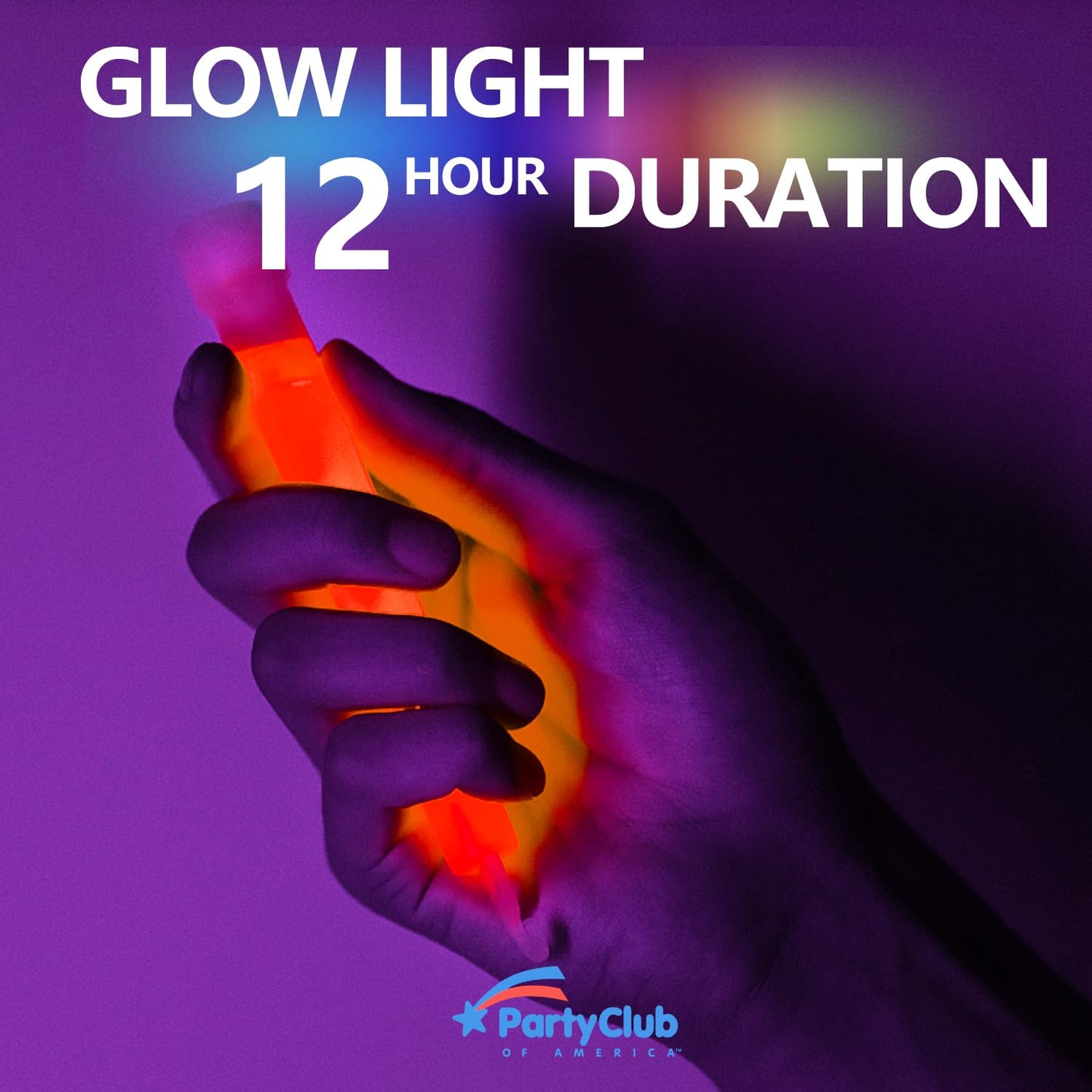 Pca 96 Pcs enhanced Neon Glow Sticks With Pe String  Ultra Bright Multicolor  6 Inch Emergency Light Sticks For Blackout Or Storm Ready Use Waterproof  Non-Toxic  Duration Lighting