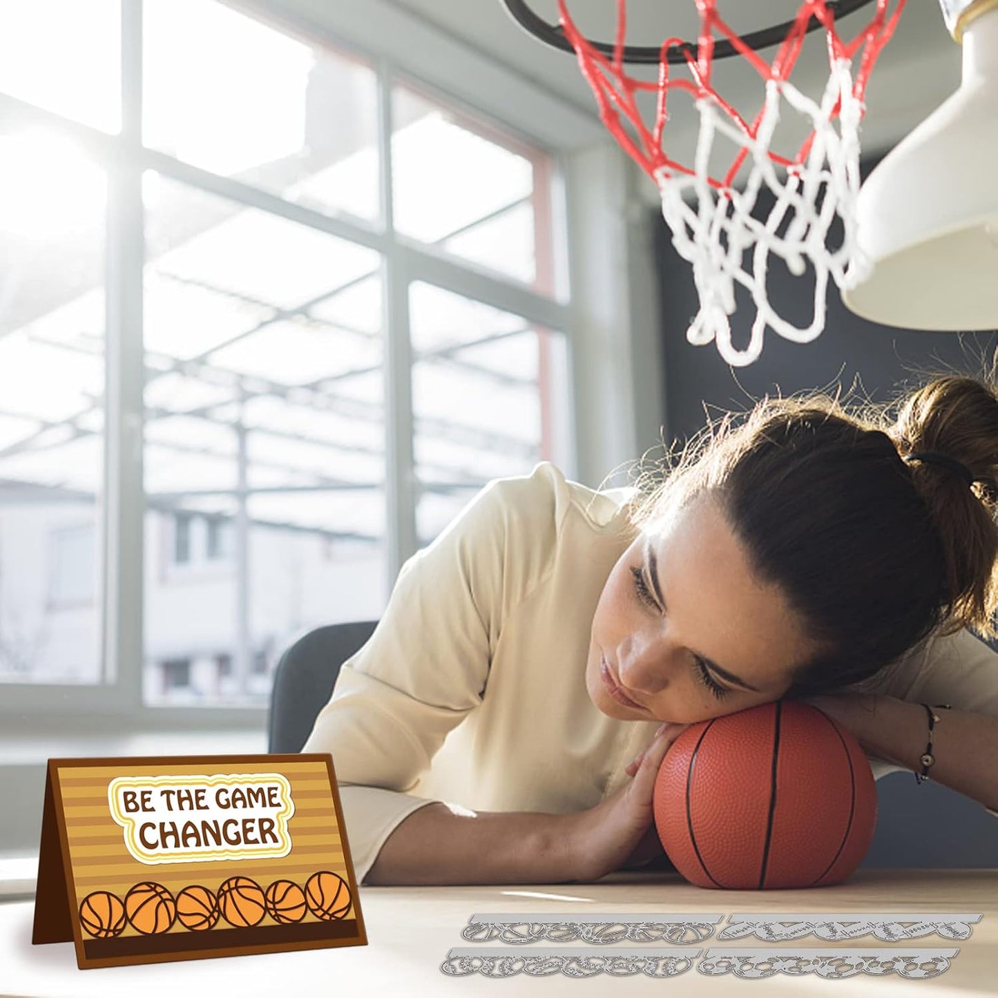 GLOBLELAND Sport Ball Border Cutting Dies for Card Making Basketball Football Cut Die for DIY Scrapbooking Journal Embossing Paper Craft Decor