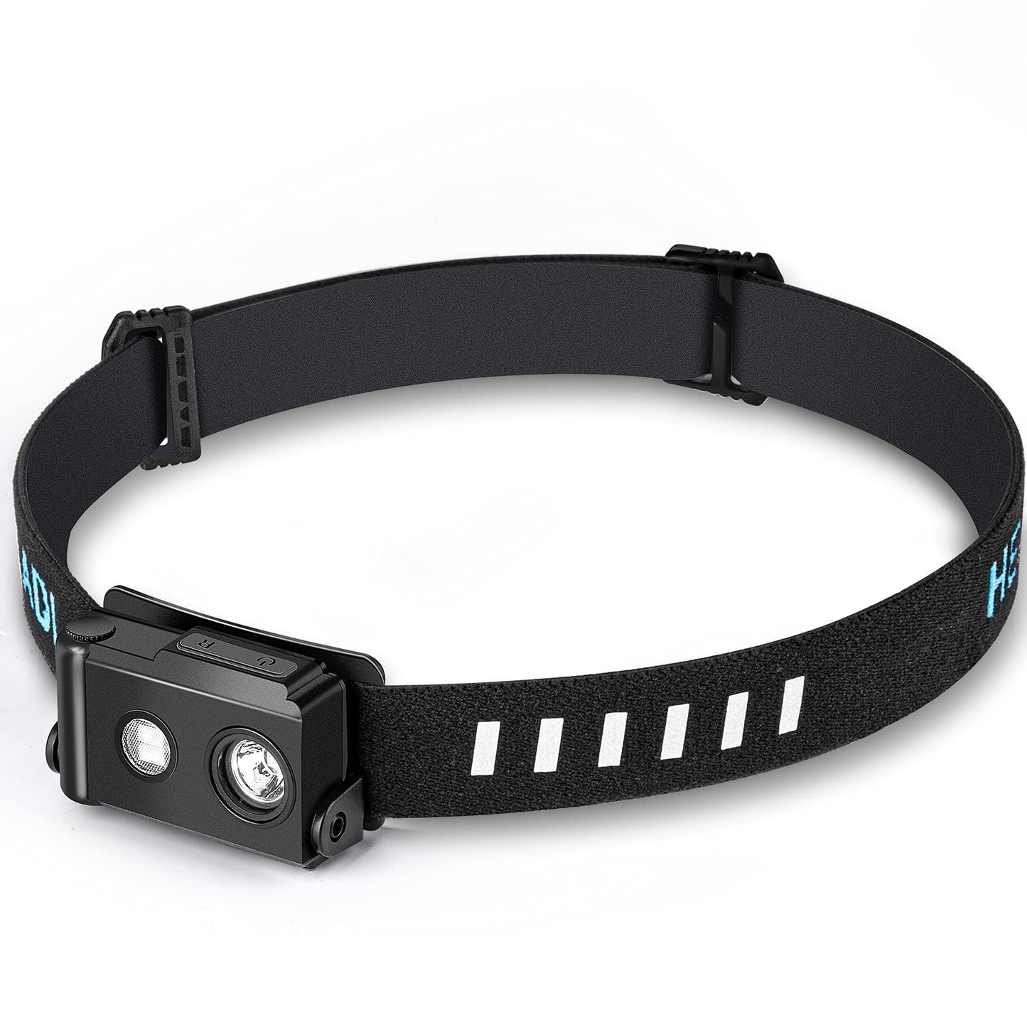 SUNBLESA H11 Mini Waterproof Rechargeable HeadTorch 190 Lumens Lightweight Headlamp - Green