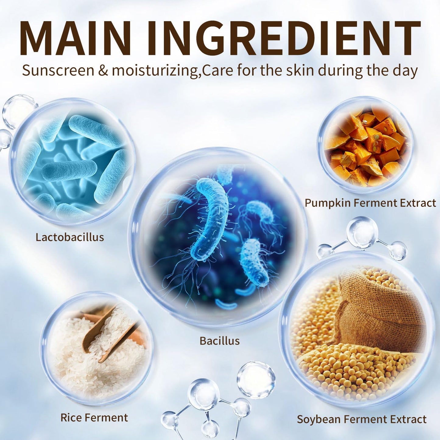 Relief Sun Rice + Probiotics SPF50+ PA++++,Facial Sunscreen,Sunscreen Skin care 50ml (1.69 fl.oz),Nourishing Skin,Facial Moistur