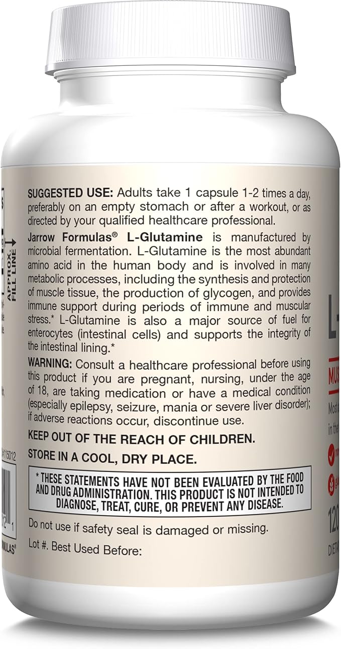 Jarrow Formulas® Beta Glucan, Dietary Supplement, Immune Support for Immune Health, 60 Capsules, 60 Day Supply