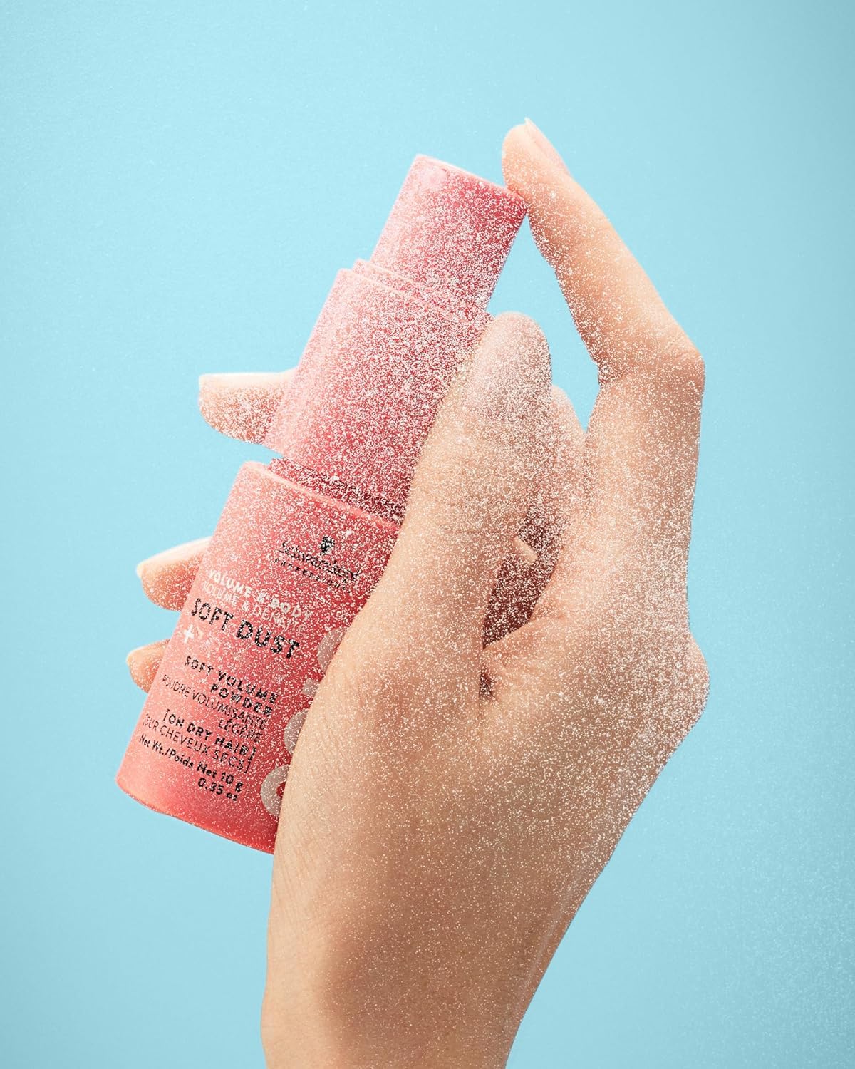 OSiS+ Soft Dust, 0.7 oz (2 Pack) - Volume Spray Powder for Root Lift, Subtle Texture and Natural Shine - Lightweight Volumizing