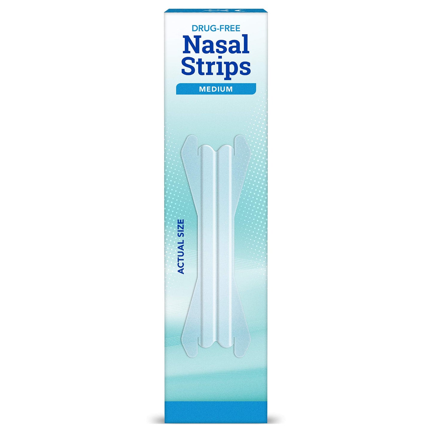 Instaclear Nasal Breathing Strips, Clear Medium 30 ct | Works Instantly, Nasal Congestion Relief, Stops Snoring, Cold & Allergy