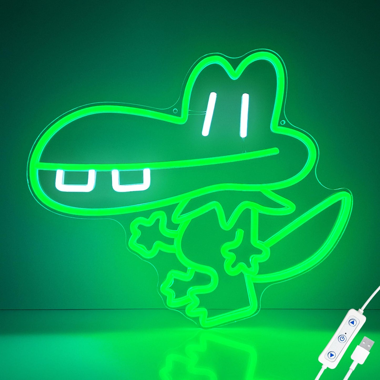 Officially Licensed Dog Man Bub Led Neon Sign - Vibrant Kids Bedroom & Game Room Wall Decor  Safe Movie-Themed Gift For Fans Christmas/Birthday (15X13 Inches)