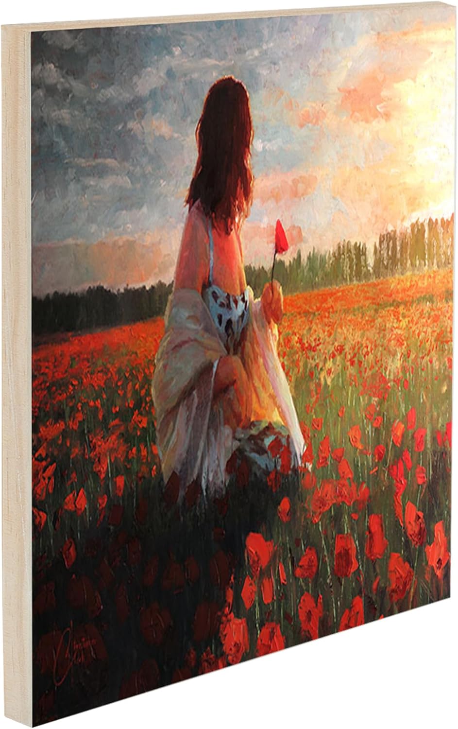 Da Vinci Pro Ultra Smooth Wood Canvas Gesso Board - 3/4" Deep, 14x18 Single White Acrylic Polymer Gesso Panels for Painting Fine Portraits and Ultra Fine Detail Illustrations and Artwork