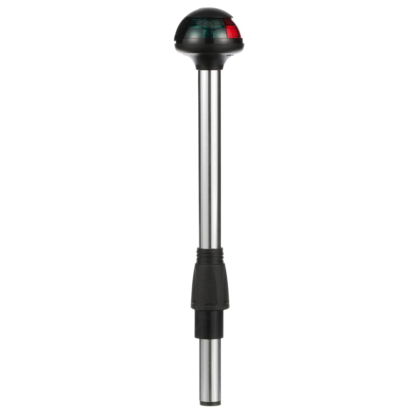 Attwood 5092-10-7 Pulsar Bi-Color 10-Inch Marine Boat Pole Light With 2-Pin Mounting Base Silver  One Size
