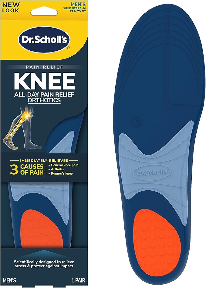 Dr. Scholl's Knee All-Day Pain Relief Orthotics - Insoles for Immediate and All-Day Knee Pain Relief Including Pain from O...