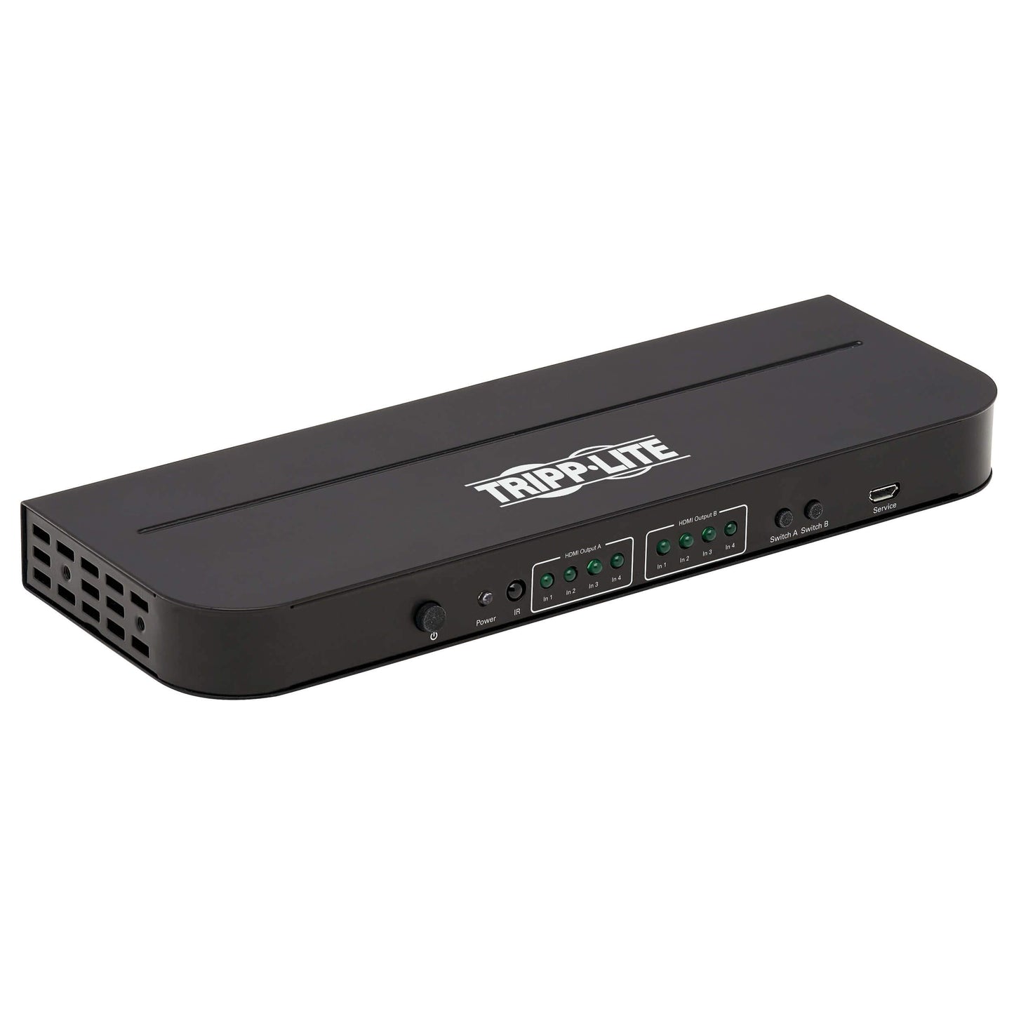Tripp Lite 4X2 Hdmi Matrix Switch/Splitter With Audio Extractor 4K @ 60Hz (B118-2X4-4K-A)