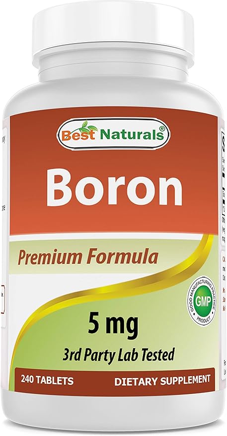 Boron 5 mg & MK-7 Vitamin K2 100 mcg