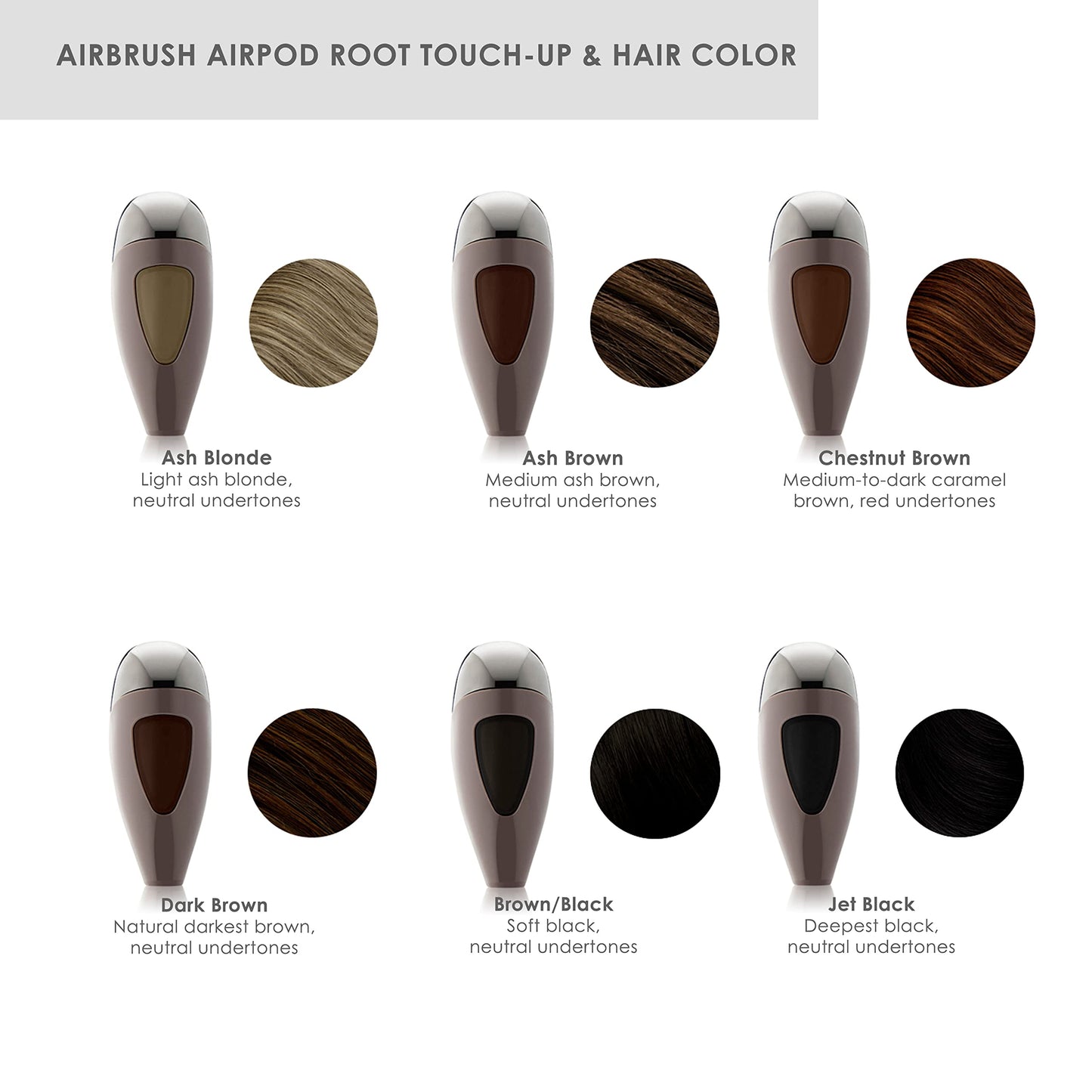 Temptu Airpod Airbrush Root Touch-Up & Hair Color